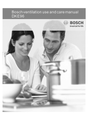 Bosch DKE9665PUC Use & Care Manual