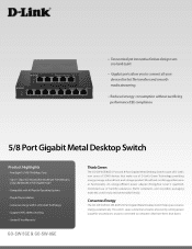 D-Link GO-SW-5GE Specifications