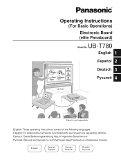 Panasonic UBT780C Electronic White Board - Multi Language