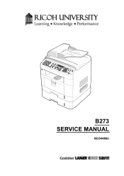 Ricoh AC205 Service Manual