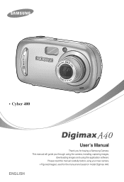 Samsung DIGIMAX-A40 User Manual