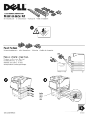 Dell 7330dn Mono Laser Printer Maintenance Kit Instruction
