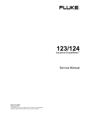 Fluke 123B/S Service Manual