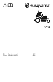 Husqvarna V554 Owner Manual