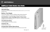 Motorola SB4200 User Manual