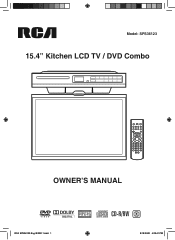 RCA SPS36123 SPS36123 Product Manual