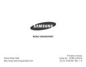Samsung WEP475 User Manual (user Manual) (ver.1.0) (Italian, Polish, Portuguese, Spanish)
