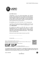 Vizio VT420M VT420M HDTV User Manual