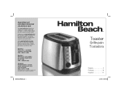Hamilton Beach 22811 Use & Care