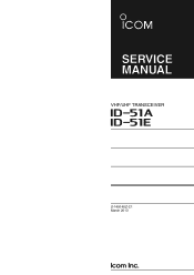 Icom ID-51A Service Manual