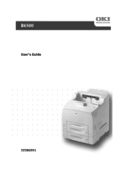 Oki B6500dn Guide:  User's, B6500 Series (American English)