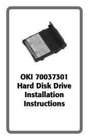 Oki C9200dxn OKI 70037301 Hard Disk Drive Installation Instructions