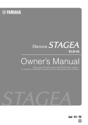 Yamaha ELB-02 ELB-02_Owners Manual