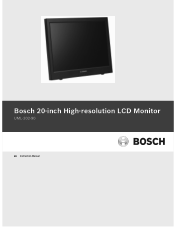 Bosch UML-202-90 Instruction Manual