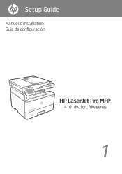 HP LaserJet Pro MFP 4101-4104dw Setup Guide 2