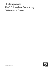HP StorageWorks MSA2324fc HP StorageWorks 2300 Family Modular Smart Array CLI reference guide (500912-002, July 2010)