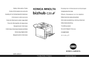 Konica Minolta bizhub C20/C20X bizhub C20 Safety Information Guide