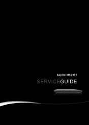 Acer Aspire V5-531 Acer Aspire V5-531 Notebook Service Guide