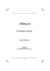 ASRock P4VM900-SATA2 User Manual