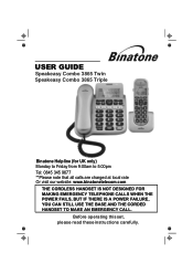 Binatone Speakeasy Combo 3865 User Manual