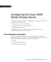 Cisco 2501 Configuration Guide