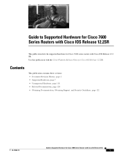 Cisco WS-F6700-DFC3CXL Hardware Guide