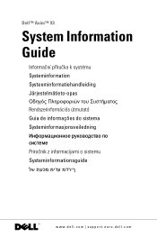 Dell Axim X3 System Information Guide