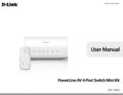 D-Link DHP-348AV Manual