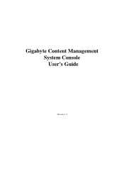 Gigabyte MD80-TM0 Manual