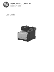 HP LaserJet Pro CM1415 HP LaserJet Pro CM1410 - User Guide
