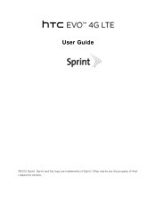 HTC EVO 4G LTE User Manual