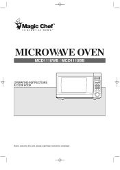 Magic Chef MCD1110BB User Manual