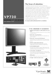 ViewSonic VP730 Brochure