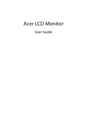 Acer G257HU User Manual