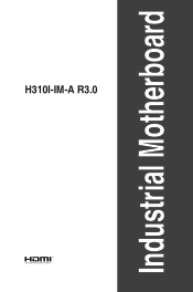Asus H310I-IM-A R3.0 H310I-IM-A R30 User Manual English