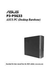 Asus P3-P5G33 User Manual