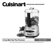 Cuisinart CGC-4BCPC DLC-4CHB Manual