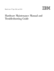 IBM 87302RU Hardware Maintenance Manual