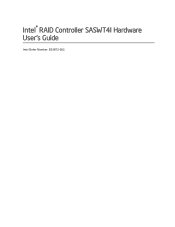 Intel SASWT4I Hardware User Guide