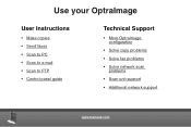 Lexmark OptraImage 443 OptraImage User Modules