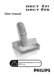 Philips DECT2252G User manual