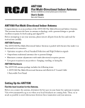 RCA ANT150 Owner/User Manual: ANT1500