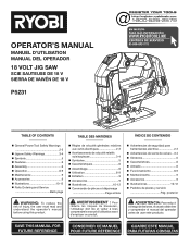 Ryobi P5231 Operation Manual