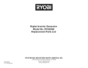 Ryobi RYI2200 User Manual 2