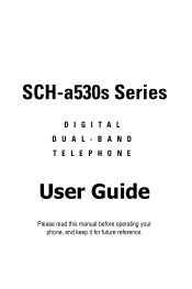 Samsung SCH-A530 User Manual (user Manual) (ver.2.0) (English)