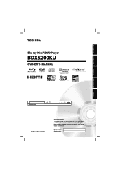 Toshiba BDX5200KU Owners Manual