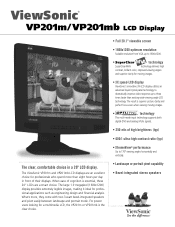 ViewSonic VP201mb Brochure