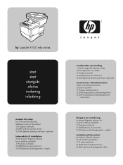 HP LaserJet 4100 HP LaserJet 4100mfp Series - Getting Started Guide