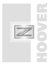 Hoover U9125-900 Manual