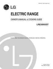 LG LRE30955ST Owner's Manual